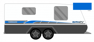OPTION RV TORNADO 2014 CARAVAN STICKERS