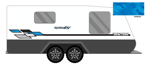 OPTION RV TRACTION 2018 CARAVAN STICKERS