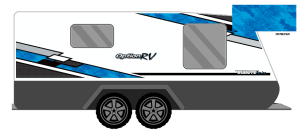 OPTION RV TRIBUTE 2018 CARAVAN STICKERS