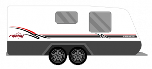 WINDSOR RAPID SPECIAL EDITION CARAVAN STICKERS