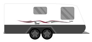 COROMAL RIBBONS CARAVAN STICKERS