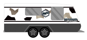 MASTERPIECE OPTIMUM 2018 CARAVAN STICKERS