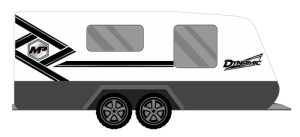 MASTERPIECE DYNAMIC 2019 CARAVAN STICKERS