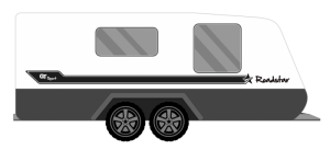 ROADSTAR GT SPORT KICK UP STICKERS