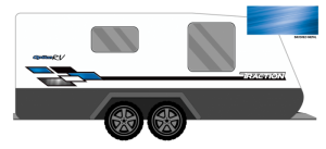 OPTION RV TRACTION 2016 CARAVAN STICKERS