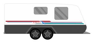 WINDSOR WINDCHEATER 2 CARAVAN STICKERS