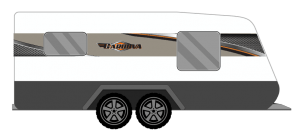 MAJESTIC GAROOVA 2017 PREMIUM CARAVAN STICKERS