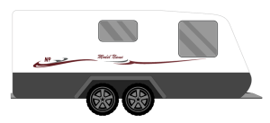 COROMAL SQUIGGLE CARAVAN STICKERS