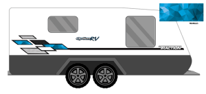 OPTION RV TRACTION 2019 CARAVAN STICKERS