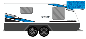 OPTION RV TRACTION 2020 CARAVAN STICKERS