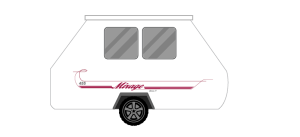 COROMAL MIRAGE CARAVAN STICKERS