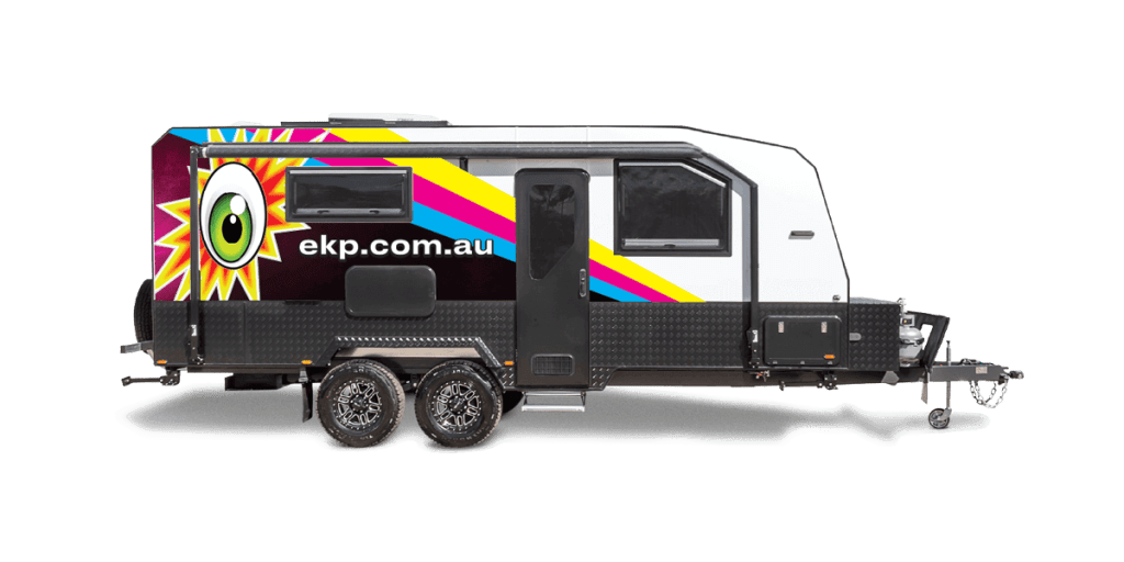 Caravan - Large - Half Wrap - 4 Sides - Eye Kandy Productions