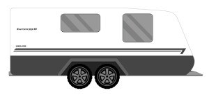 OLYMPIC SEAVIEW 595SS CARAVAN STICKERS