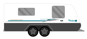 ROADSTAR VACATIONER TANGO 4X4 CARAVAN STICKERS