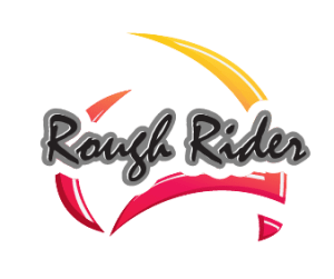 VACATIONER ROUGH RIDER SCRIPT LOGO