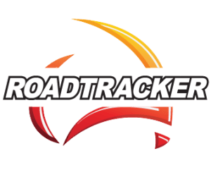 VACATIONER ROADTRACKER WHITE UPPERCASE TEXT LOGO
