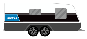 LAKESTAR STANDOUT CARAVAN STICKERS